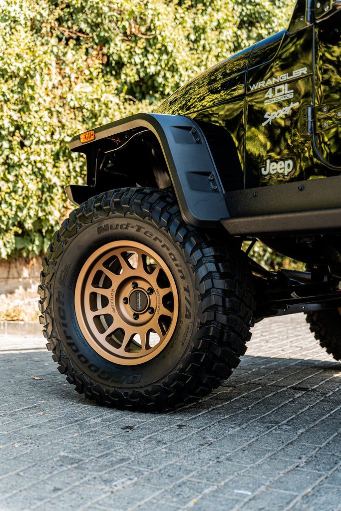 4 Llantas 703 17x9" 5x127 Bronze BeadGrip - Method Wheels
