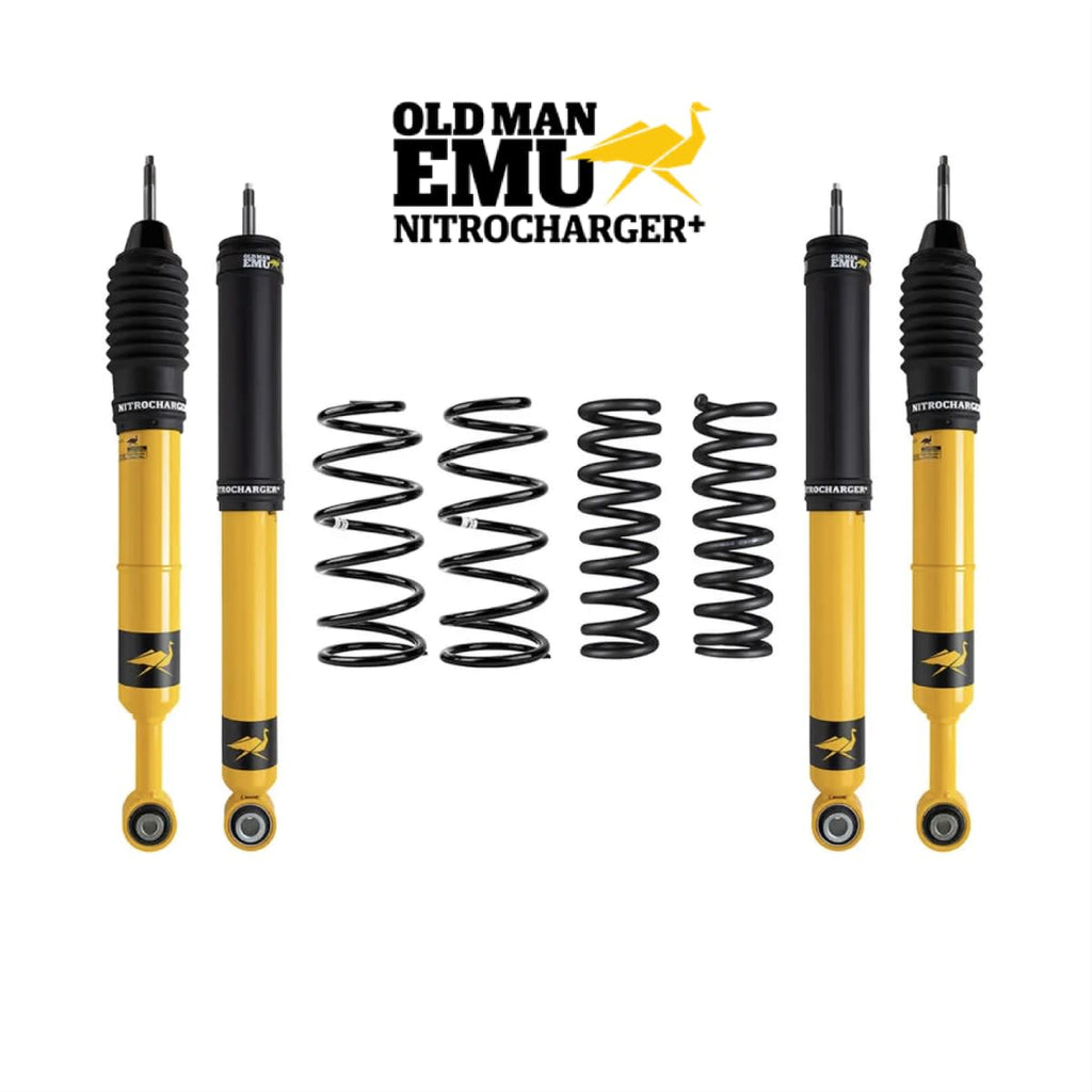 Kit de suspensión Nitrocharger Plus 2" Toyota Mitsubishi Montero Sport (10+) - Old Man Emu