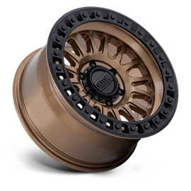 4 llantas KM552 17x8.5 ET -10 Matte Bronze w/Gloss Black - KMC Wheels
