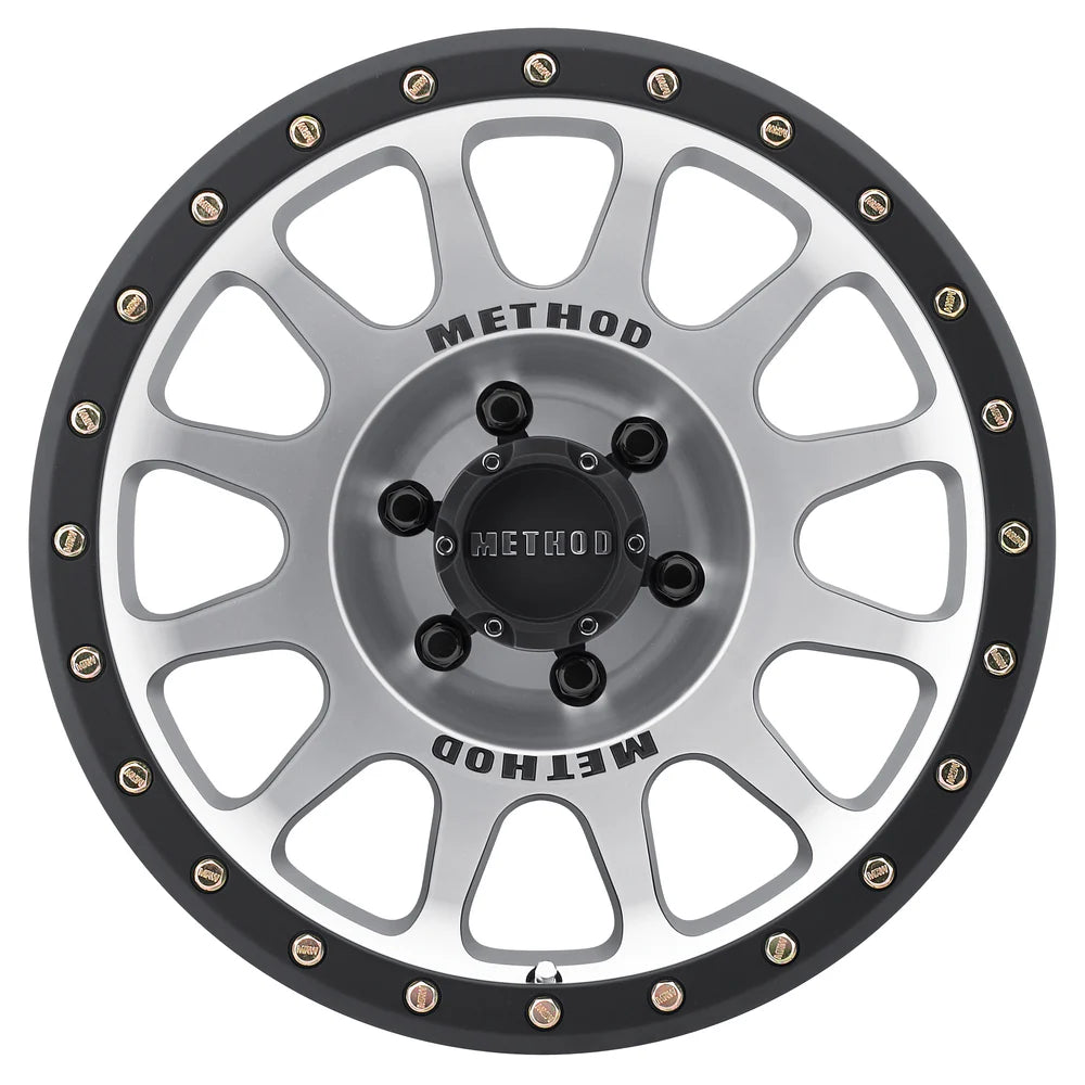 4 Llantas 305 18x9" 6x139 Black Machined Street Loc - Method Wheels