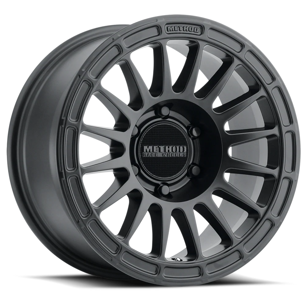 4 Llantas 314 17x7.5 5x114.3 Matte Black - Method Wheels