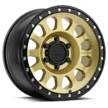 Cargar imagen en el visor de la galería, 4 Llantas Race Wheels 315 Gold &amp; Black Lip 17x8.5 6x135 - Method