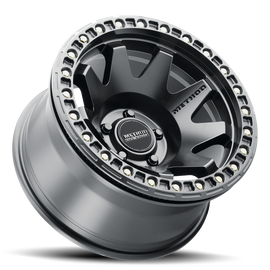 4 Llantas MR108 Beadlock 17x9 5x127 ET-44 Matte Black - Method Wheels