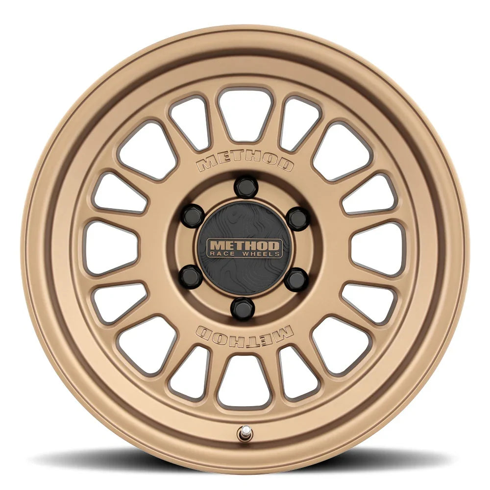 4 Llantas MR318 Bronze 17x8.5 6x139.7 ET0 - Method Wheels