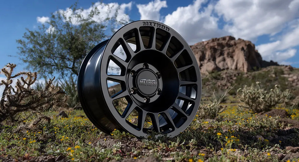 4 Llantas  707 17x8.5 6x139.7 Matte Black - Method Wheels