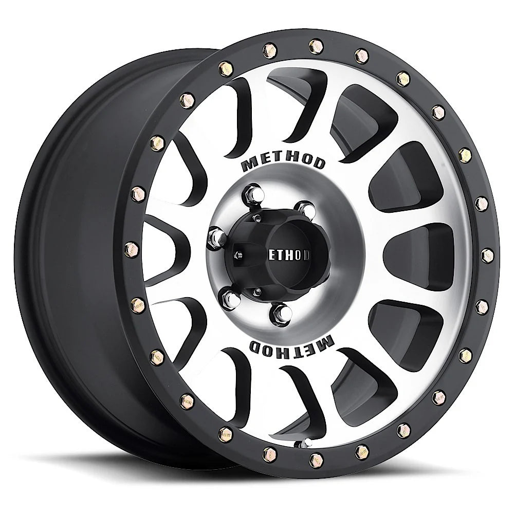 4 Llantas 305 18x9" 6x139 Black Machined Street Loc - Method Wheels