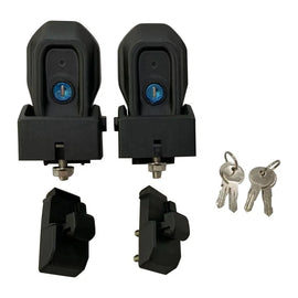 PAR CHAPAS CAPOT LATERALES C/LLAVE PLASTICAS JL/JT