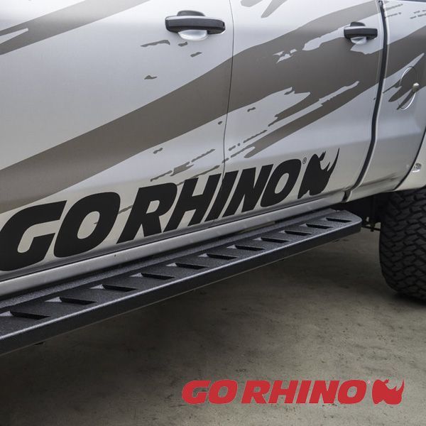 Pisadera RB10 Raptor Ram 2500 (10+) - Go Rhino - DOBLETRACCION 