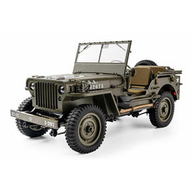 Auto a Control Remoto RC Jeep Militar 1/12 4WD Brushed RTR FMS - Axial - DOBLETRACCION 