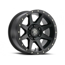4 Llantas Rebound 17x8.5 6x130 Satin Black - Icon Alloys