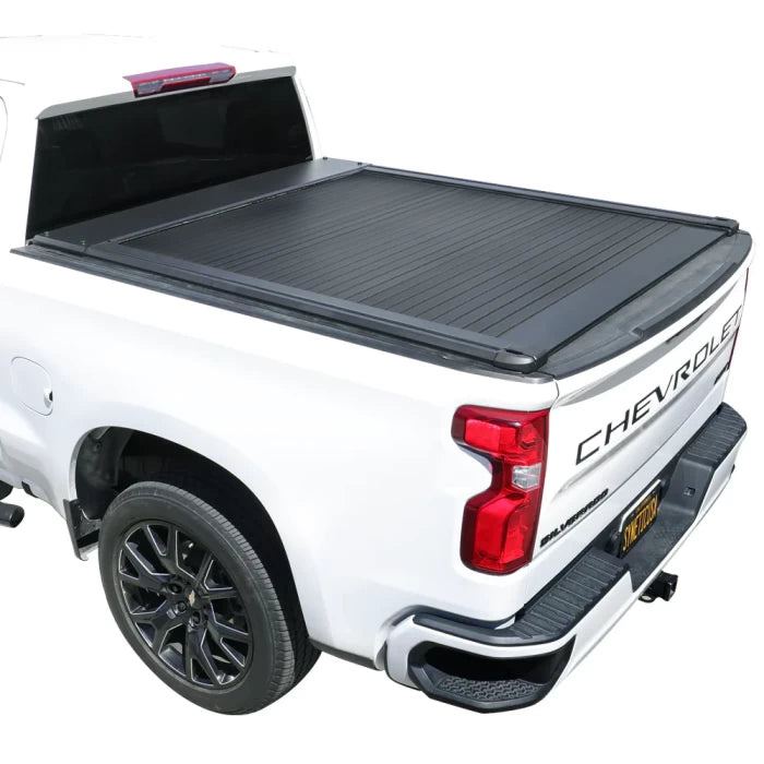 Tapa Retráctil Manual Cubre Pick-Up Chevrolet Silverado CD (19-24) - GA2