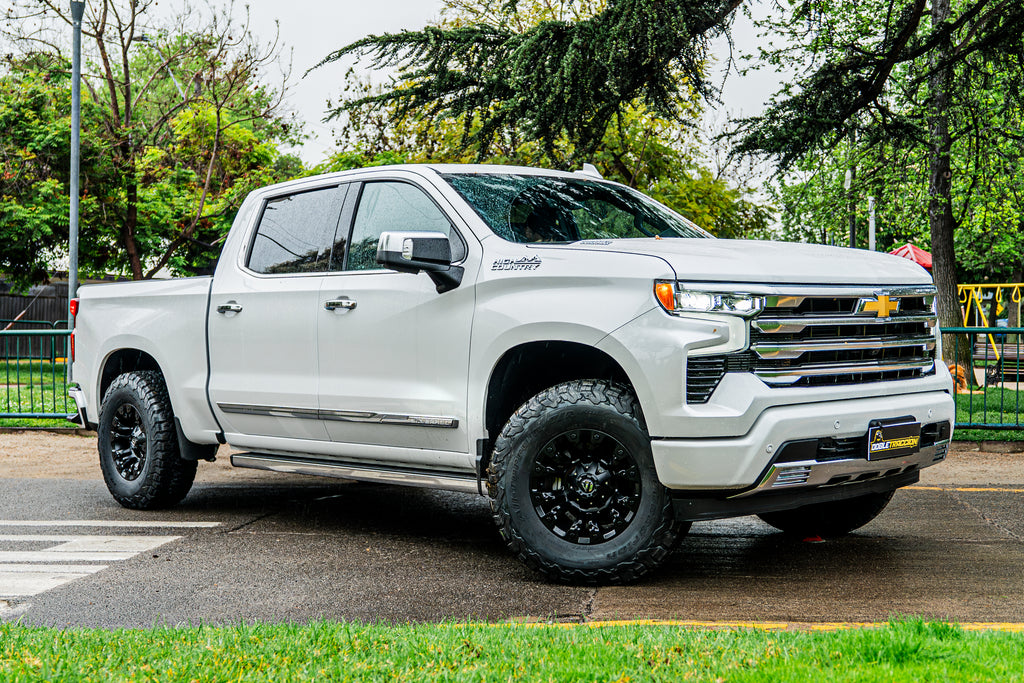 4 Llantas Vapor  D560 18x9 6X135/139 Negra F150/Silverado - Fuel