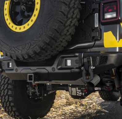 Parachoque trasero Stryker Jeep Wrangler JL (19+) - Smittybilt - DOBLETRACCION 