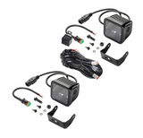 Kit Hella Black Magic Cubo 3.2 LED (par) Flood Beam - Hella