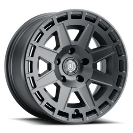 4 Llantas Compass 17x8.5 6x135 Titanium - Icon Alloys - DOBLETRACCION 