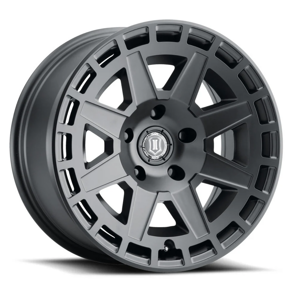 4 Llantas Compass 20x10 6x139 Titanium - Icon Alloys - DOBLETRACCION 