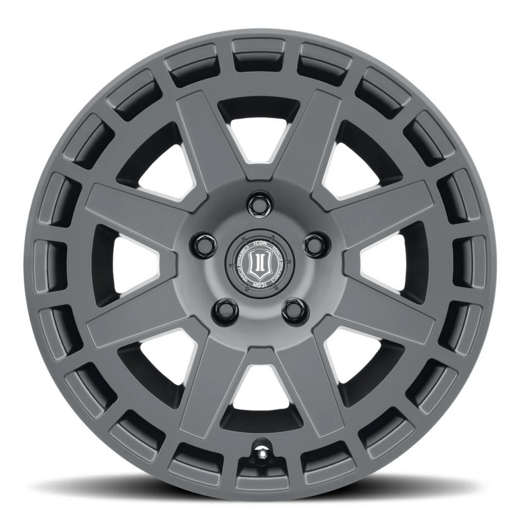 4 Llantas Compass 20x10 6x139 Titanium - Icon Alloys - DOBLETRACCION 