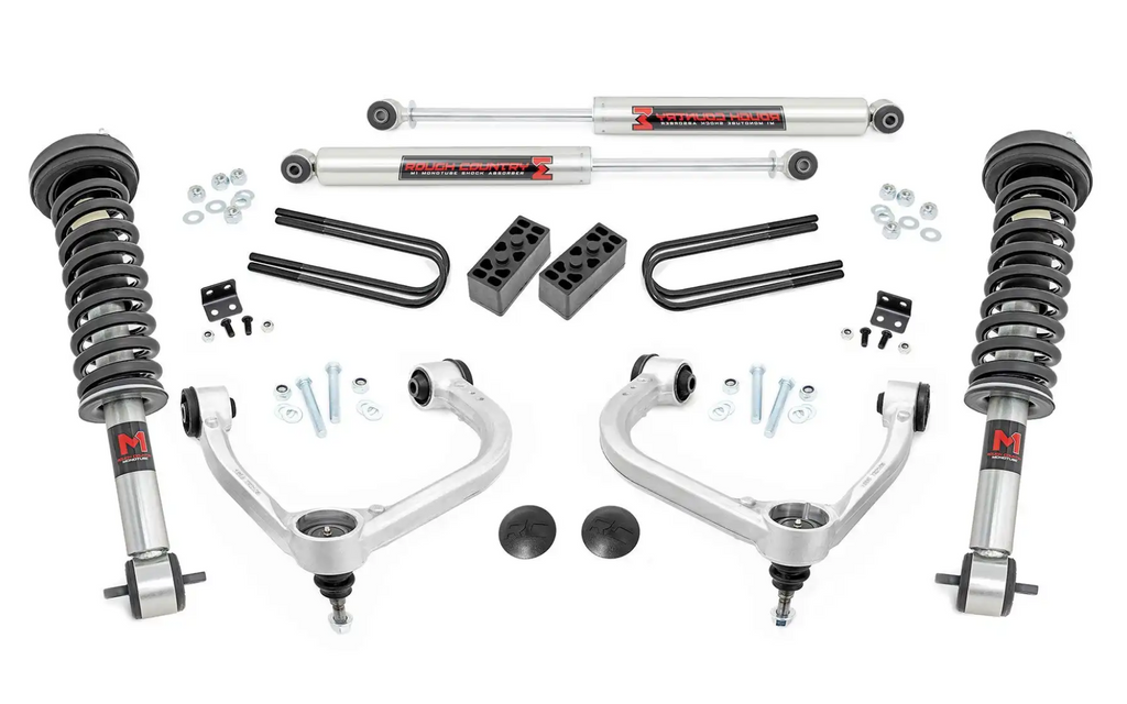 Kit de Suspensión 3" Ford F150 (21+) - Rough Country - DOBLETRACCION 