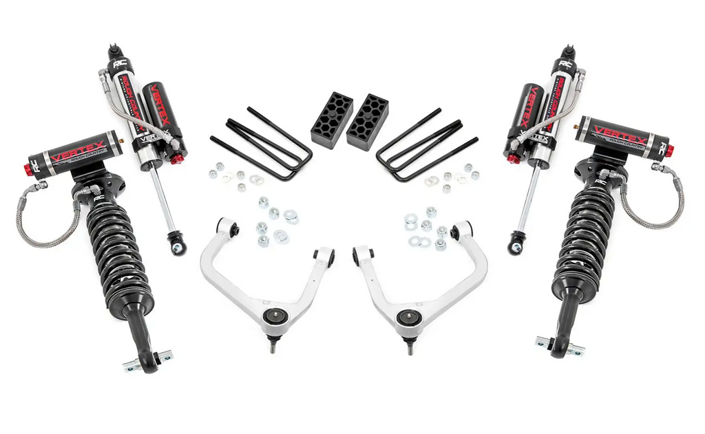 Kit de Suspensión 3.5" VERTEX Chevrolet Silverado (19+) - Rough Country - DOBLETRACCION 