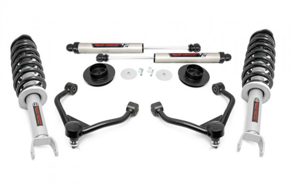 Kit de Suspensión 3" Dodge RAM 1500 (12-18) - Rough Country - DOBLETRACCION 