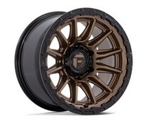 Cargar imagen en el visor de la galería, 4  Llantas Piston FC866ZB Bronze 17x9 6×139 Black – Fuel - DOBLETRACCION 