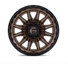 Cargar imagen en el visor de la galería, 4  Llantas Piston FC866ZB Bronze 17x9 6×139 Black – Fuel - DOBLETRACCION 