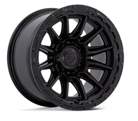 4 Llantas Piston FC866MX Black 17x9 para 4x4, diseño off-road de Fuel, disponibles en Dobletraccion.com Chile.