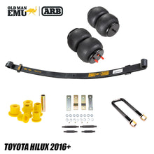 Cargar imagen en el visor de la galería, Kit ballestas parabolicas + pulmones  Toyota hilux (15+) - Old Man Emu