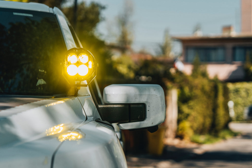 Par de focos led LP4 pro ámbar - Baja Desings