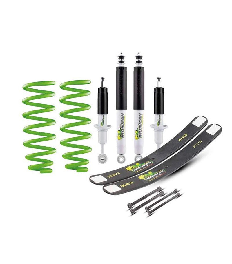 Kit de Levante de Suspensión Delantera 2" FoamCell con Add a Leaf Toyota Hilux (16+) - Ironman 4x4 - DOBLETRACCION 