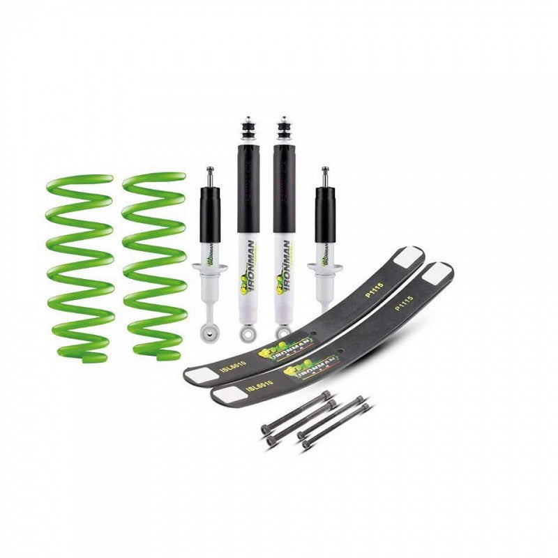 Kit de Levante de Suspensión Delantera 2" NitroGas con Add a Leaf Great Wall Poer (21+) - Ironman 4x4 - DOBLETRACCION 