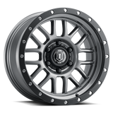 4 Llantas Alpha 17X8.5 6X139 Gun Metal - Icon Alloys