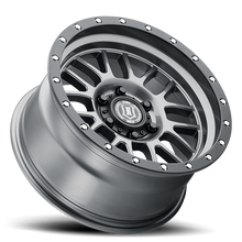 Cargar imagen en el visor de la galería, 4 Llantas Alpha 17X8.5 6X139 Gun Metal - Icon Alloys