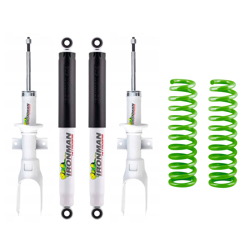 Kit de Levante de Suspensión Delantera 2 NitroGas Volkswagen Amarok (10-19) - Ironman 4x4