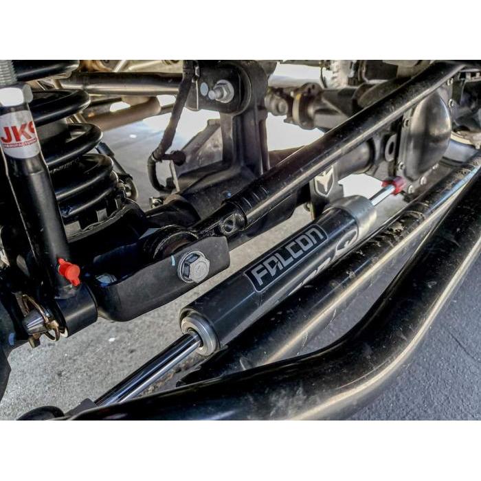 Amortiguador de Dirección Falcon 2.2 Ajustable Jeep Wrangler JL (19+) - Teraflex - DOBLETRACCION 