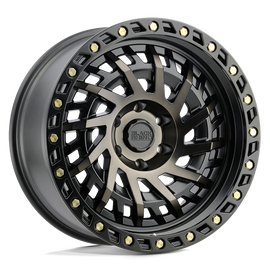 4 Llantas Shredder 20X9.5 6X139 Matte Black Dark - Black Rhino - DOBLETRACCION 