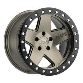 4 Llantas Crawler 17X8.5 6X139  Beadlock Matte Bronze - Black Rhino - DOBLETRACCION 