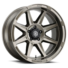 Cargar imagen en el visor de la galería, 4 Llantas Bandit 20x10 6x139 GLOSS Bronze - Icon Alloys - DOBLETRACCION 