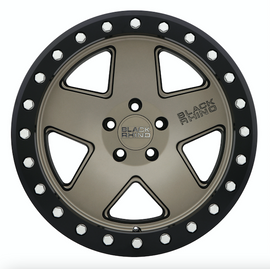 4 Llantas Crawler 17X8.5 6X139  Beadlock Matte Bronze - Black Rhino - DOBLETRACCION 