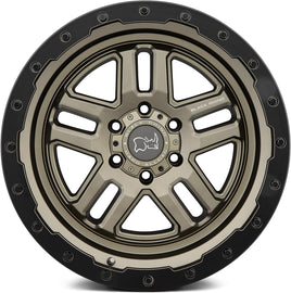 4 Llantas Barstow 17x8 5x120 Matte Bronce Amarok - Black Rhino - DOBLETRACCION 