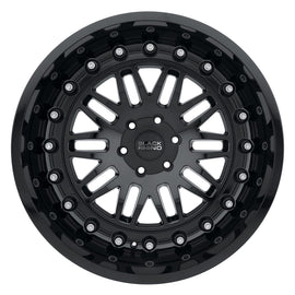 4 Llantas Fury 18x9.5 6x139 Gloss Black - Black Rhino - DOBLETRACCION 