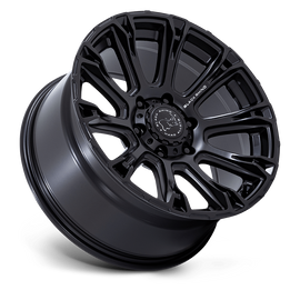 4 Llantas Diamondback 17x9 6x139/12 Matte Black - Black Rhino