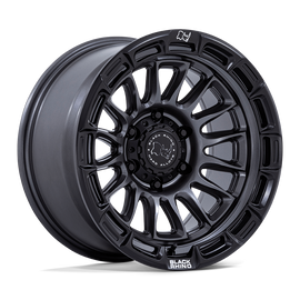4 Llantas Rival 17x8.5 6x139/1  Matte Gunmetal / Matte Black- Black Rhino