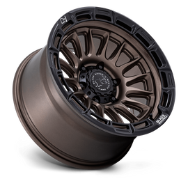 4 Llantas Rival 17x8.5 6x139/0 Burnt Bronze /Matte Black - Black Rhino