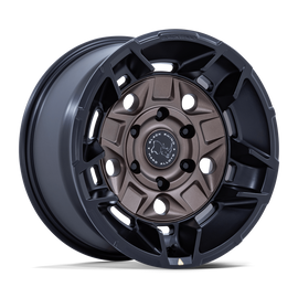 4 Llantas Guard 17x8.5 6x139/0 Burnt Bronze / Matte Black - Black Rhino