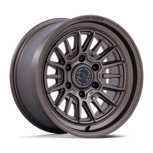Cargar imagen en el visor de la galería, 4 Llantas Taleo 17x8.5 6x139/-10 Burnt Bronze- Black Rhino