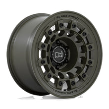 Cargar imagen en el visor de la galería, 4 Llantas Fuji 17x8.0 5x114 Olive Drab Green - Black Rhino