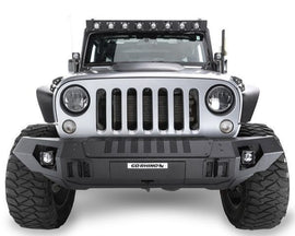Bumper Delantero Trailine Straight Winch Ready Jeep Wrangler JL (19+) - Go Rhino - DOBLETRACCION 