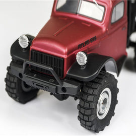 Auto a Control Remoto RC Camión  Rojo Atlas 1/18 6WD Brushed Crawler RTR FMS - Axial - DOBLETRACCION 