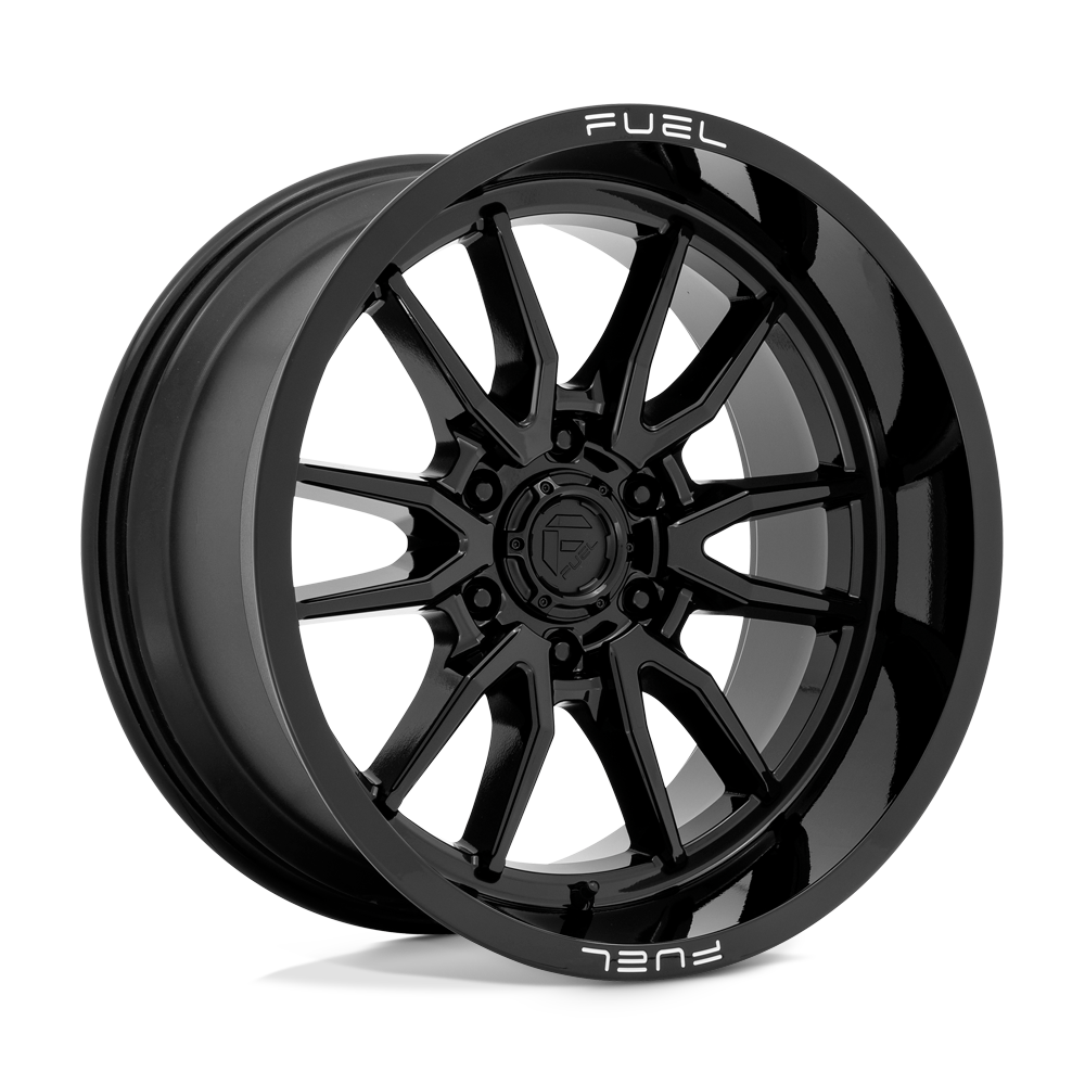 4 Llantas Clash D760 17x9" 6x135 Gloss Black - Fuel